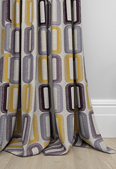Soho, Ochre - Made to Measure Curtains